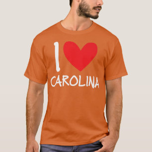 Camiseta Me encanta Carolina Nombre Mujer Chica Personaliza