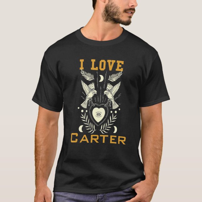 Camiseta Me encanta Carter (Anverso)