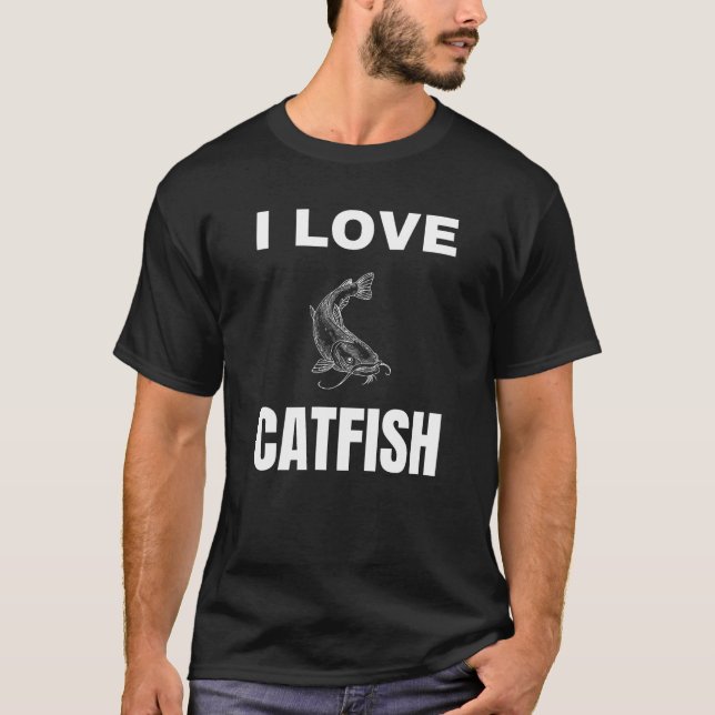 Camiseta Me encanta Catfish (Anverso)