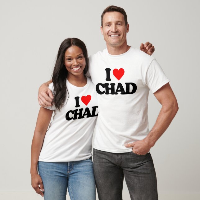 CAMISETA ME ENCANTA CHAD (Unisexo)