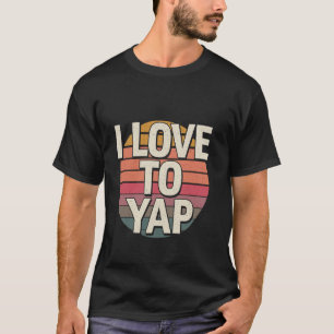 Camiseta Me encanta charlar Personalidad extrovertida parla