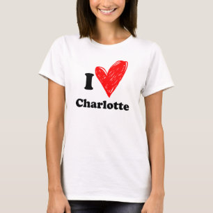 Camiseta Me encanta Charlotte