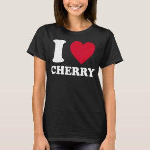 Camiseta Me Encanta Cherry I Heart Cherry Fruit Berry Costu