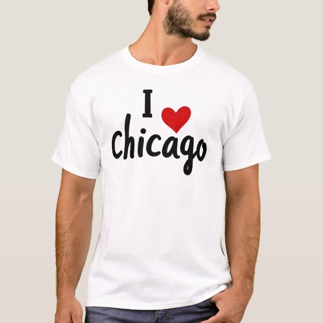 Camiseta Me encanta Chicago (Anverso)