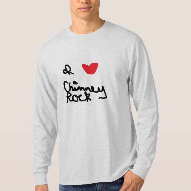 Camiseta Me encanta Chimney Rock (Anverso)