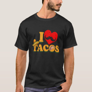 Camiseta Me Encanta Comer Deliciosos Tacos Mexicanos Dish T