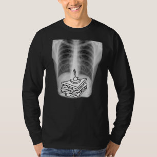 Camiseta Me Encanta Comer Sándwiches Y Rayo Lo Demuestra