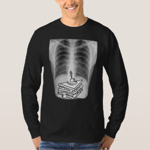 Camiseta Me Encanta Comer Sándwiches Y Rayo Lo Demuestra