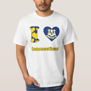 Camiseta Me encanta Connecticut