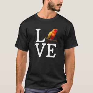 Camiseta me encanta conure parrot sun conline