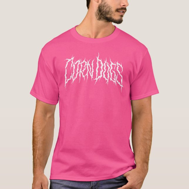 Camiseta Me Encanta Corndogs Perros Graciosos Favoritos Com (Anverso)
