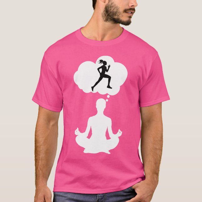 Camiseta Me encanta correr corriendo (Anverso)