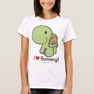 Camiseta Me encanta correr - tortuga