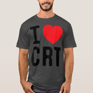 Camiseta Me encanta CRT I Heart CRT