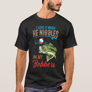 Camiseta Me Encanta Cuando Él Mordisquea Mis Flotadores De 
