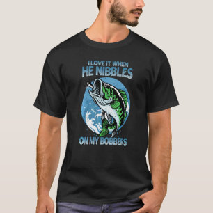 Camiseta Me Encanta Cuando Él Mordisquea Mis Flotadores  Lu