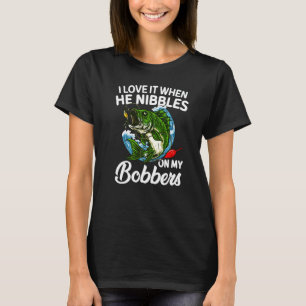 Camiseta Me Encanta Cuando Él Mordisquea Mis Flotadores Lu