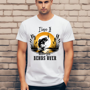 Camiseta Me encanta cuando ella se inclina 