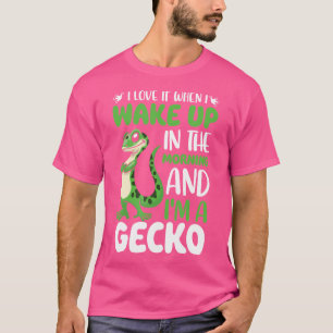 Camiseta Me Encanta Cuando Me Despierto Por La Mañana Y Soy