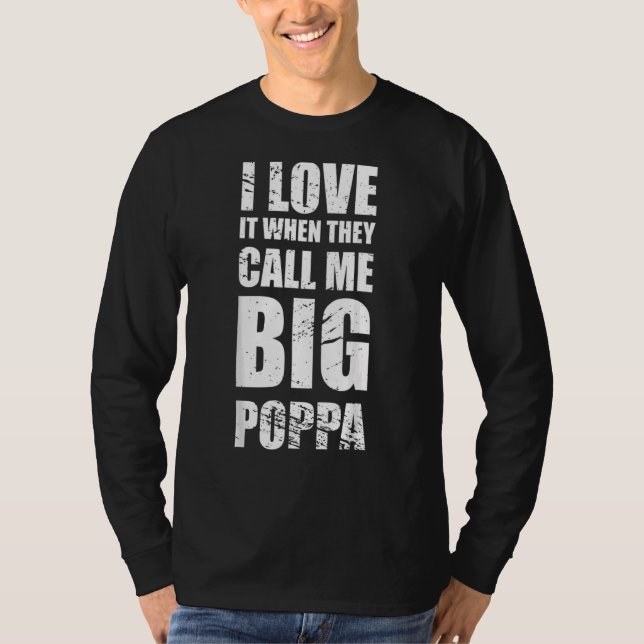 Camiseta Me encanta cuando me llaman Gran Día del Padre Pop (Anverso)