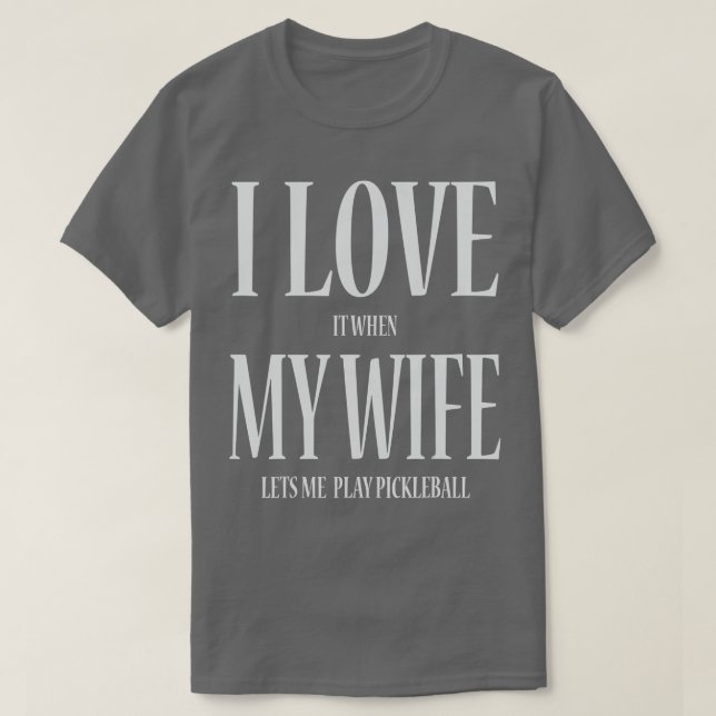 Camiseta Me Encanta Cuando Mi Esposa Me Permite Jugar Diver (Diseño del anverso)
