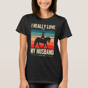 Camiseta Me Encanta Cuando Mi Marido Me Deja Montar Un Caba