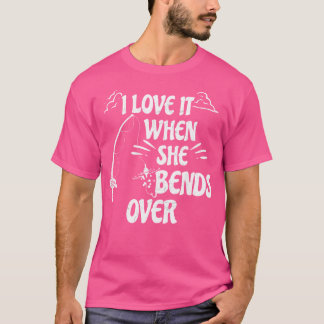 Camiseta Me Encanta Cuando Se Aprecia Por La Divertida Pesc