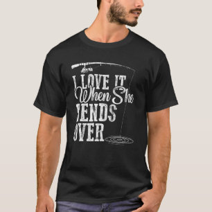 Camiseta Me Encanta Cuando Se Dobla - Pesca Humorística