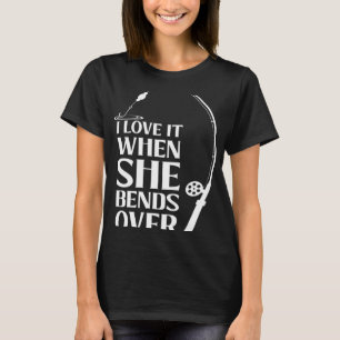 Camiseta Me encanta cuando se dobla sobre agua salada de Ba