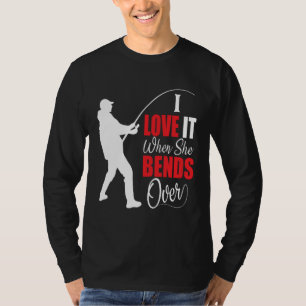 Camiseta Me encanta cuando se inclina sobre el agua salada