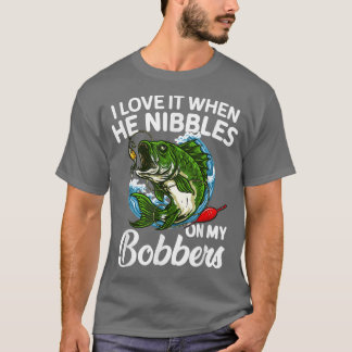 Camiseta Me Encanta Cuando Se Pica En Mi Pez Fundido De Bob