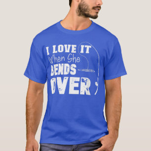 Camiseta Me Encanta Cuando Se Prepara Por El Amante De La P