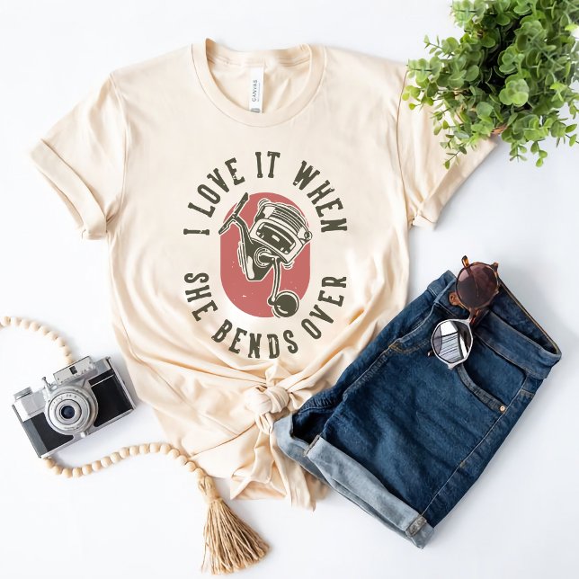 Camiseta Me Encanta Cuando Se Rinde - Diseño De Pescador (Subido por el creador)