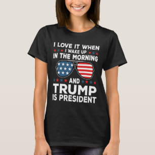 Camiseta Me Encanta Cuando Trump Es La Inauguración Del Pre