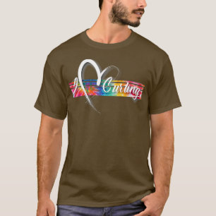 Camiseta Me encanta Curling Tie Dye Guay Vintage Inspirado