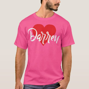 Camiseta Me Encanta Darren First Name Tshirt I Heart Named