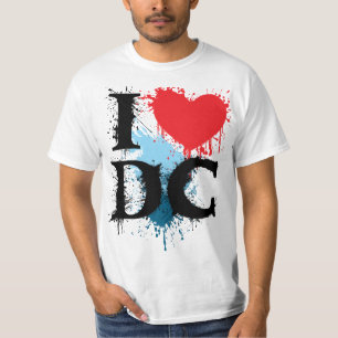 Camiseta Me encanta DC - Pintura