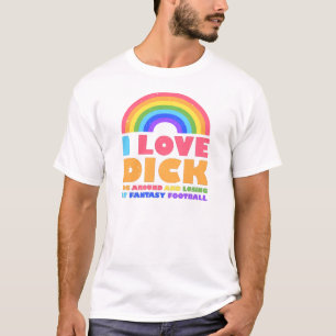 Camiseta Me Encanta Dictar En Torno A La Fantasía De Fútbol