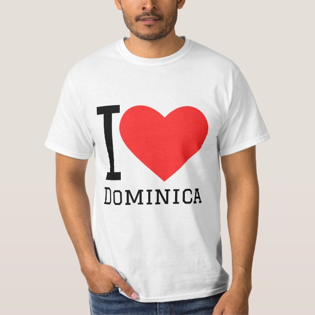 Camiseta Me encanta dominica (Anverso)
