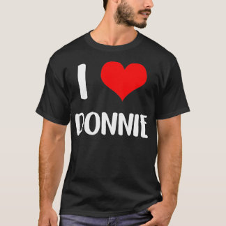 Camiseta Me encanta DONNIE valentine, lo siento señoras, co