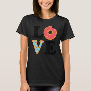 Camiseta Me Encanta Donuts Donut Doughnut Squad Food Desser