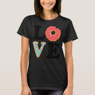 Camiseta Me Encanta Donuts Donut Doughnut Squad Food Desser