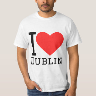 Camiseta Me encanta Dublín