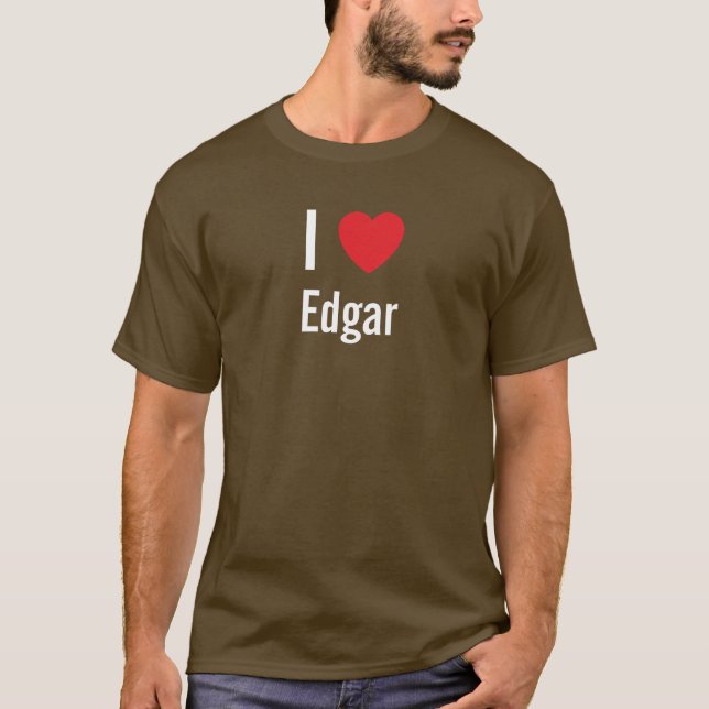 Camiseta Me encanta Edgar (Anverso)