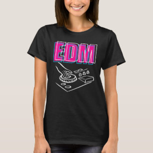 Camiseta Me Encanta Edm Para Fiestas Y Festivales Dibujados