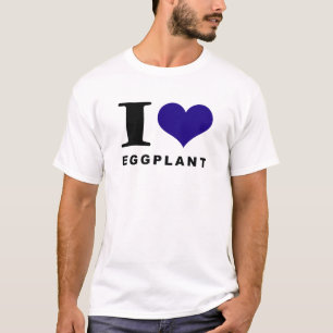 Camiseta Me encanta Eggplant