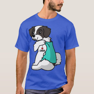 Camiseta Me encanta el abuelo tatuaje del perro abuelo hait