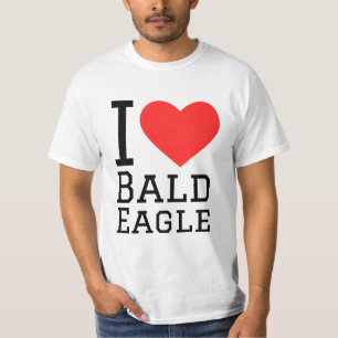Camiseta Me encanta el águila calva