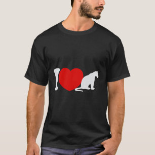 Camiseta Me Encanta El Amor De Los Jaguares Salvajes De Gat