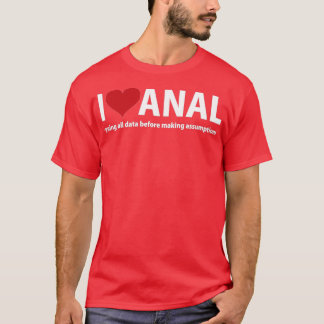 Camiseta Me encanta el anal